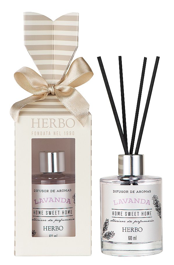 Difusor Aromas 60ml - Lavanda - Linha Home Sweet Home