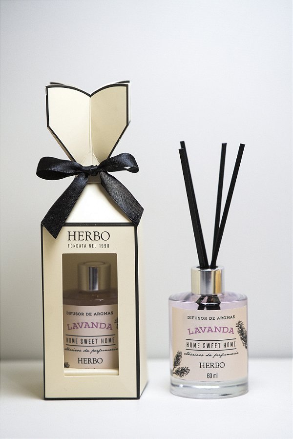 Difusor Aromas 60ml - Lavanda - Linha Home Sweet Home
