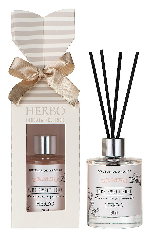 Difusor Aromas 60ml - Bambu - Linha Home Sweet Home