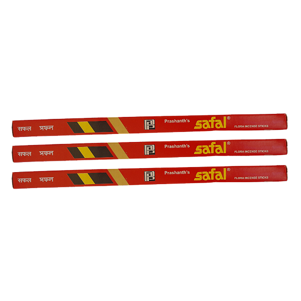 Kit Incenso Prashanth's Safal - 3 Unidades
