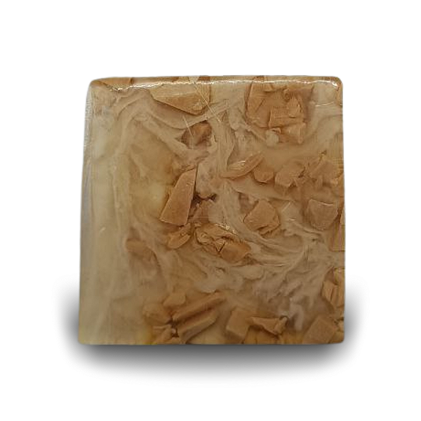 Sabonete Artesanal de Catuaba e Jurema preta com aroma de Patchouli e Café com Avelã 110g