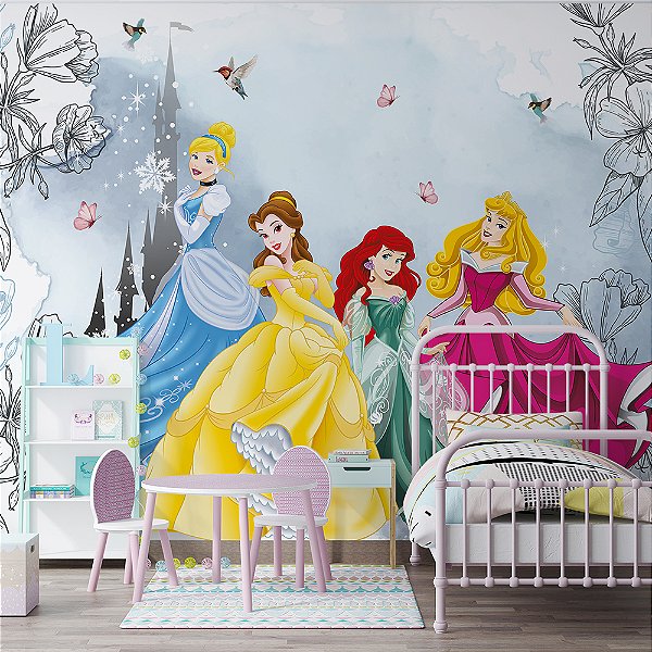 Papel de Parede Princesas da disney AL 22