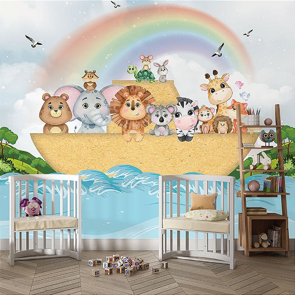 Papel de Parede Infantil Safari AL 85