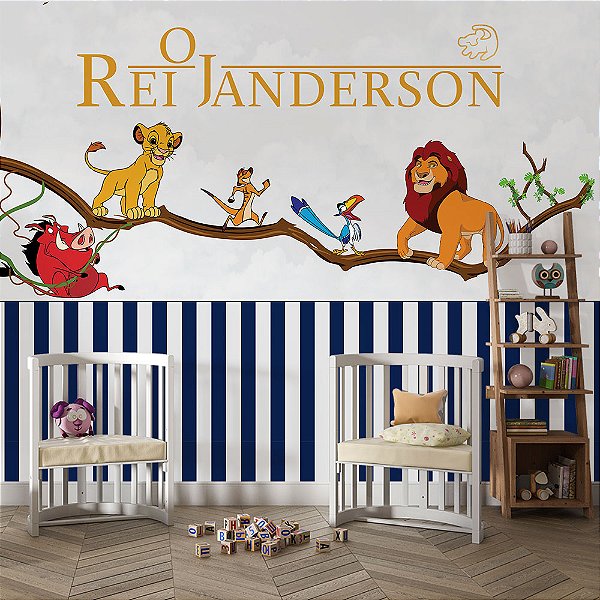 Papel de Parede Infantil Rei Leão AL 01