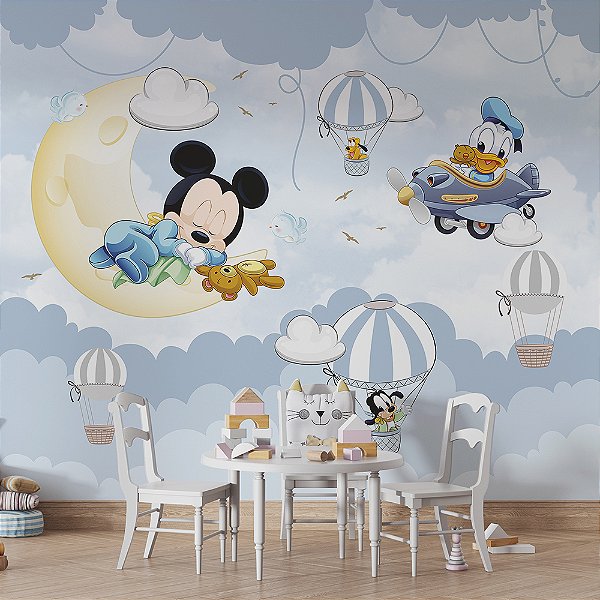 Papel de Parede Infantil Turma do Mickey AL 03