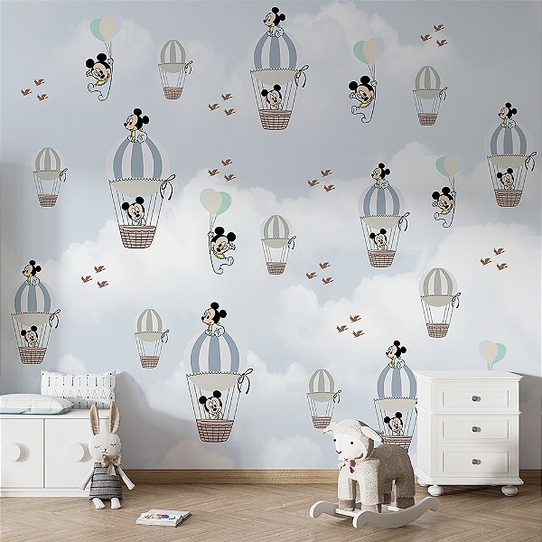 Papel de Parede Infantil Turma do Mickey AL 04