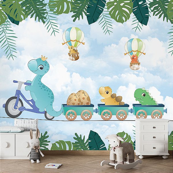Papel de Parede Infantil Dinossauros AL 03