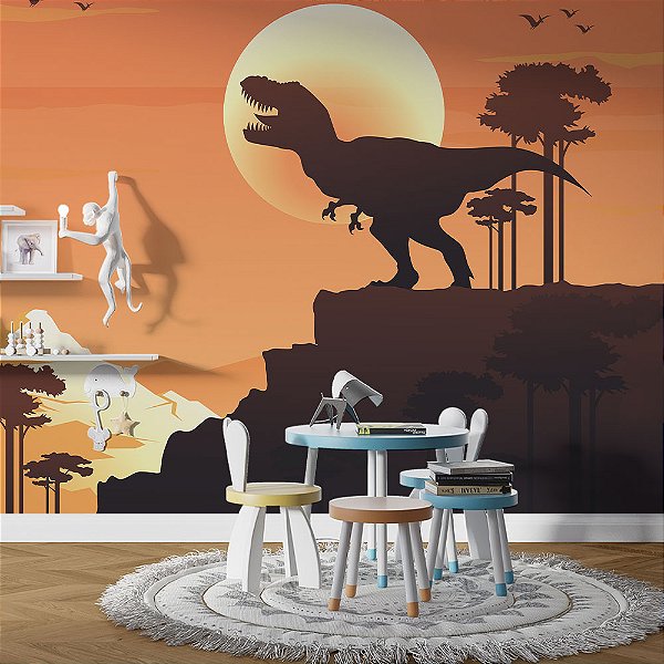 Papel de Parede Infantil Dinossauros AL 04