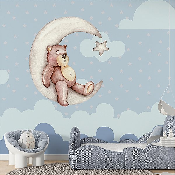 Papel de Parede Infantil Animais Fofos AL 10