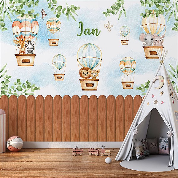 Papel de Parede Infantil Safari AL 158