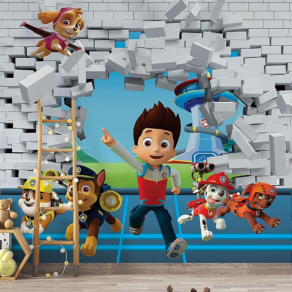Papel de Parede Infantil Patrulha Canina AL 03