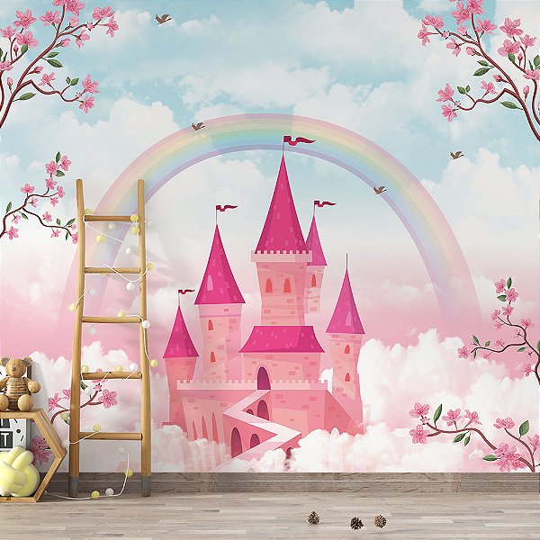 Papel de Parede Infantil Castelo da Princesa AL 02