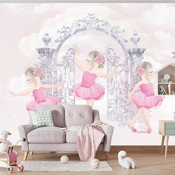 Papel de Parede Infantil Bailarina AL 04