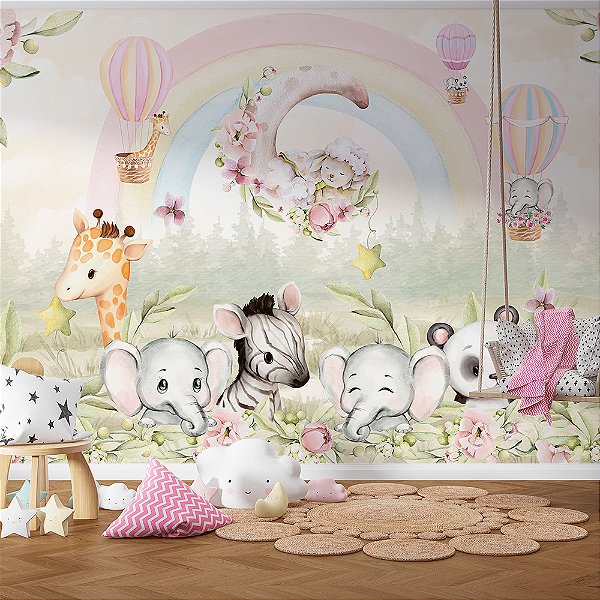 Papel de Parede Infantil Safari AL 212