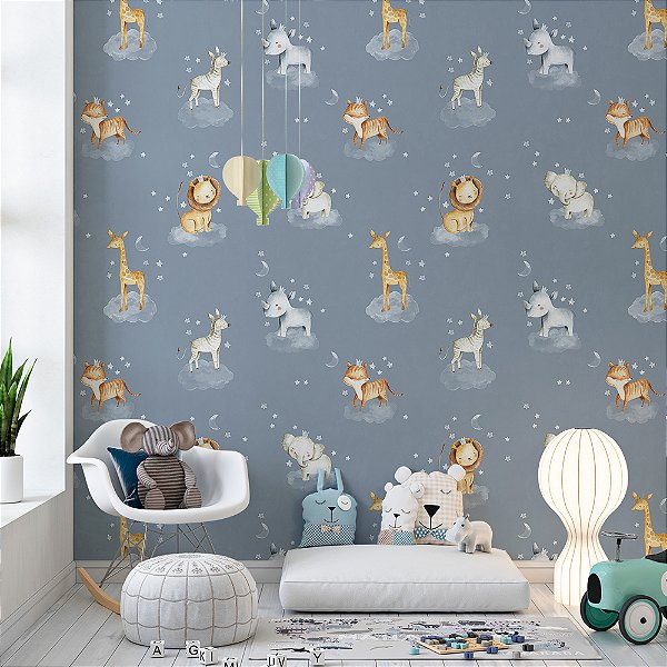 Papel de parede natureza animais estrelado céu azul