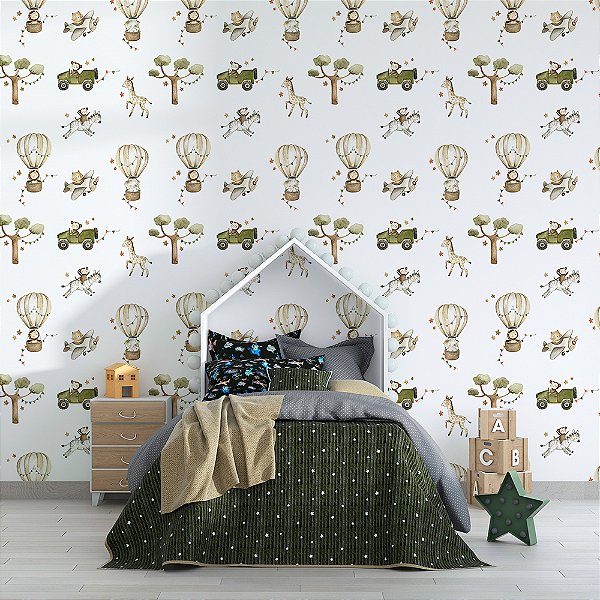 Papel de parede natureza bichos aventureiros