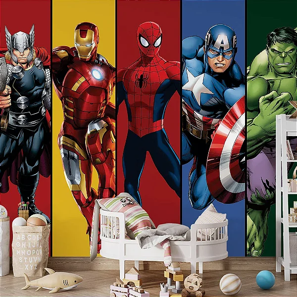Os Vingadores AL 05 - Oferta Única - 3,5m(L) x 1,6m(A)