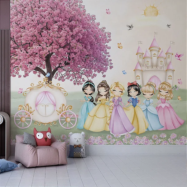Jardim Encantado Princesas da Disney AL 01 - Oferta Única - 2,5m(L) x 3m(A)