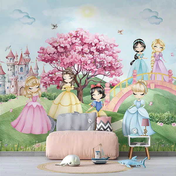 Jardim Encantado Princesas da Disney AL 02 - Oferta Única - 2,5m(L) x 2,6m(A)
