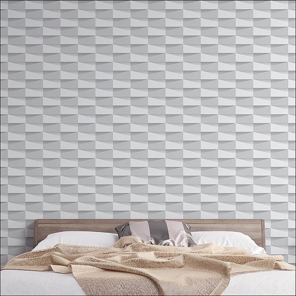 Papel de Parede Tijolinhos 3D - 9