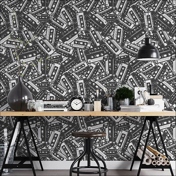 Papel de Parede Fitas Antigas