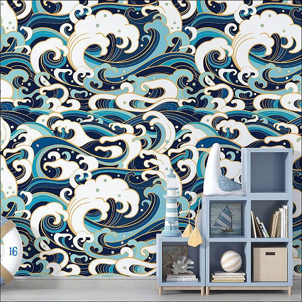 Papel de Parede Ondas