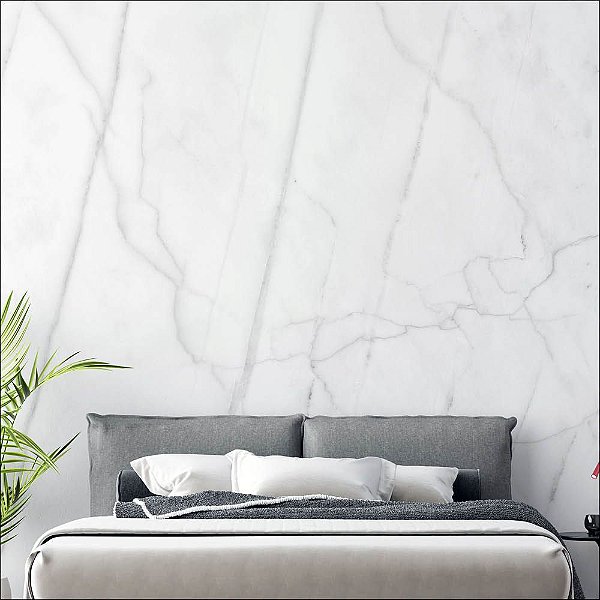 Papel de Parede Mármore Branco
