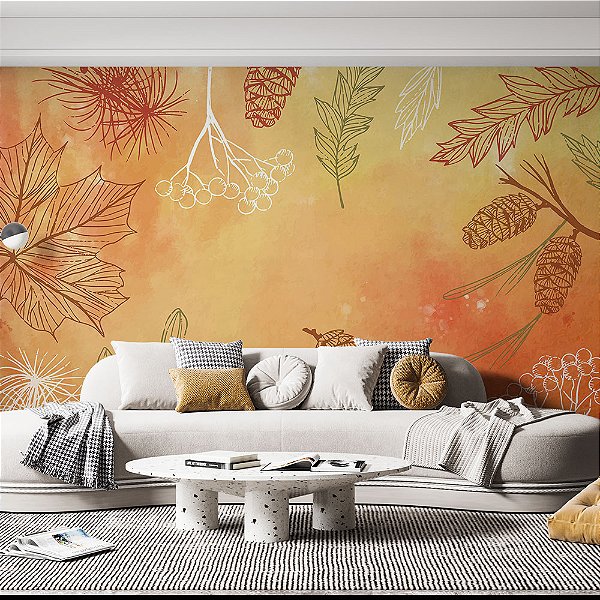 Papel de Parede Floral