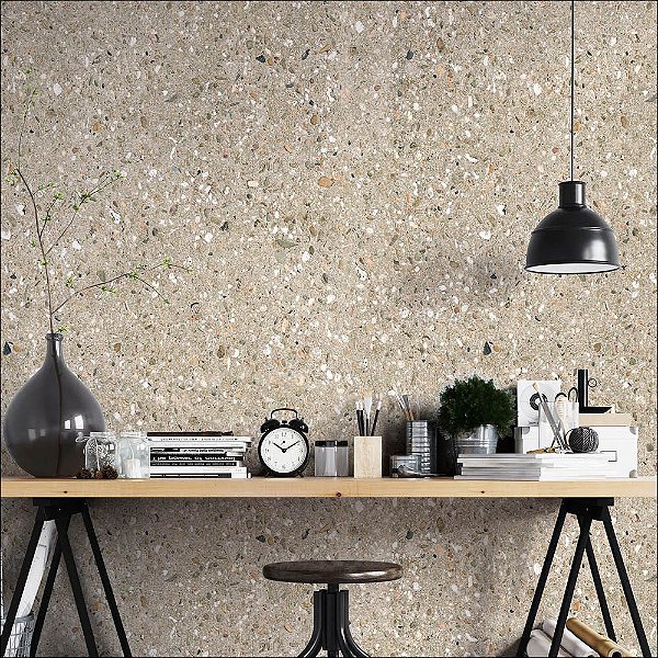 Papel de Parede Mica Branco