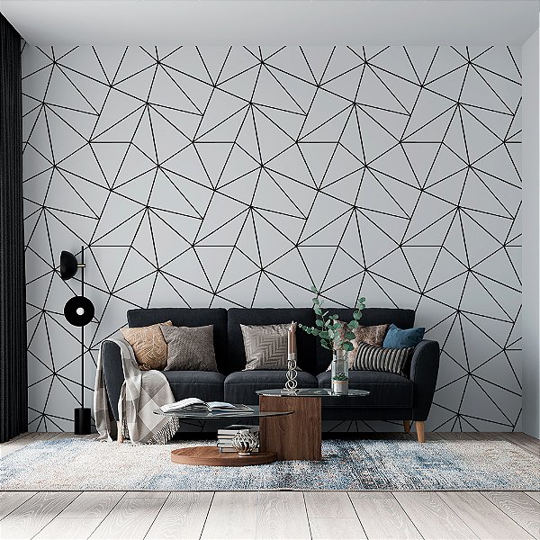 Papel de Parede Zara Preto