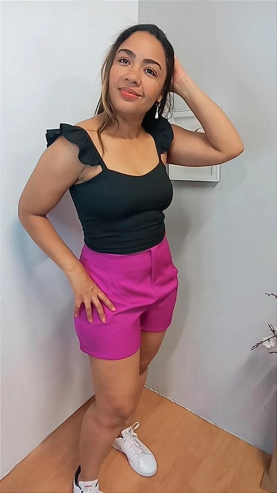 Cropped Bia canelado