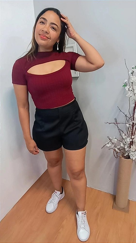 Short alfaiataria Ana