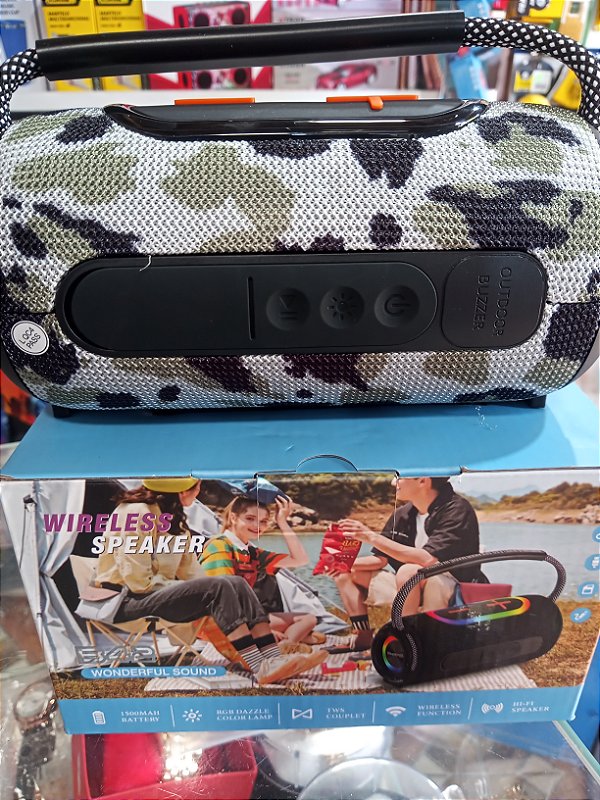 CAIXA DE SOM BLUETOOTH B42 DA SUPER@