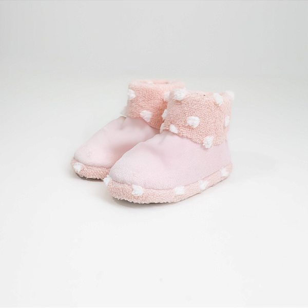 Pantufa Infantil Rosa 2362290 Poá