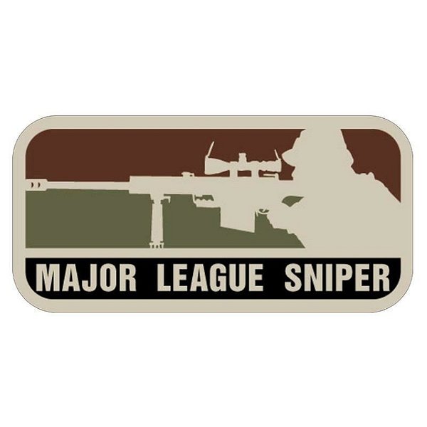 Adesivo Major Sniper - Elite