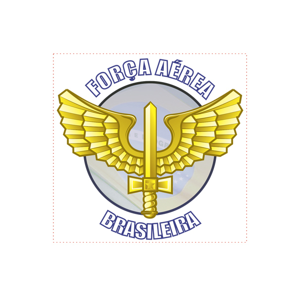 Adesivo FAB - Força Aérea Brasileira - Atack