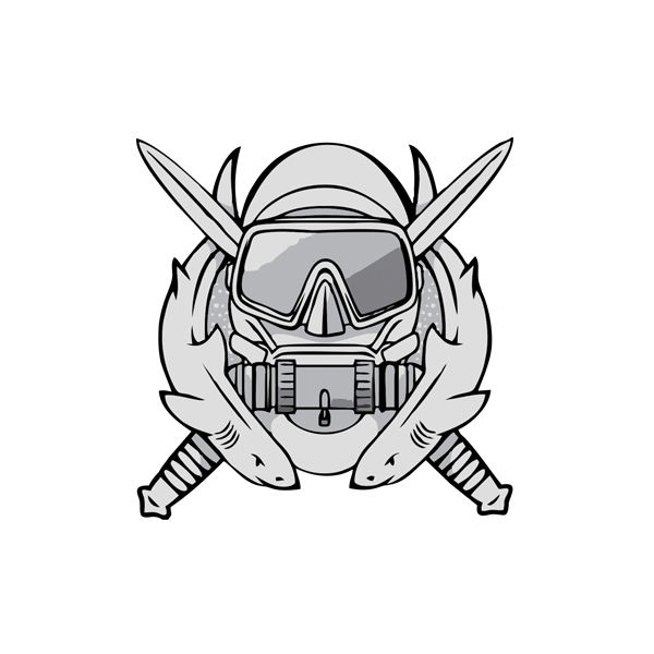 Adesivo Mergulho Combate - Elite