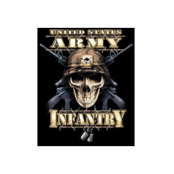 Adesivo Army Infantry - Atack