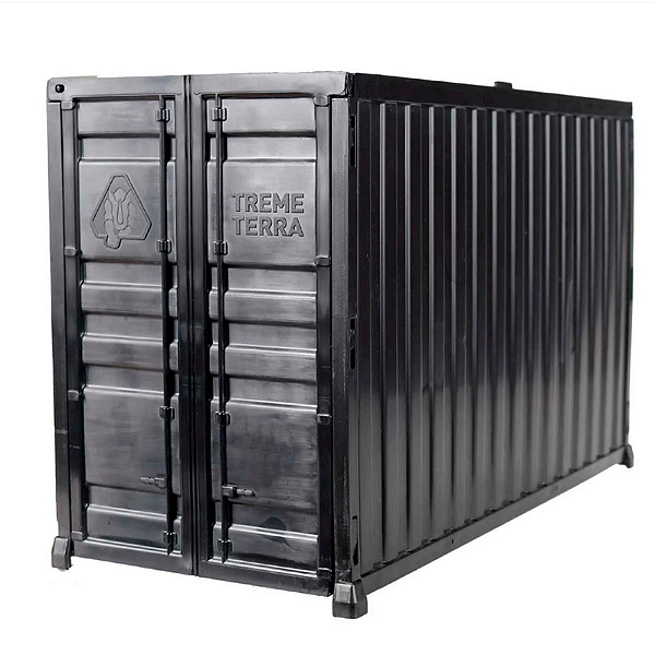 Caixa Mini Container Multiuso Preto | Treme Terra