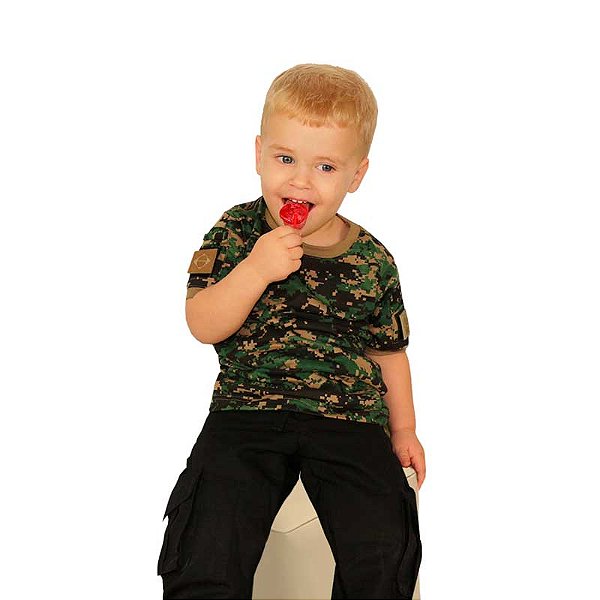 Camiseta Infantil Legacy Camuflada Digital Marpat | Treme Terra
