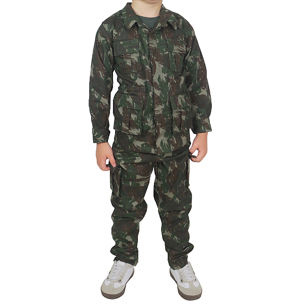 Farda Infantil Force Kids - Camuflado EB | Treme Terra