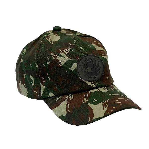 Boné Militar Rip Stop com Patch Aplicado Paraquedista Legião Estrangeira | Camuflada Exército Brasileiro - Atack