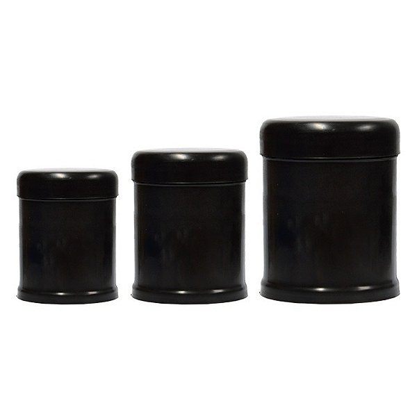 Kit com 3 potes Individuais.