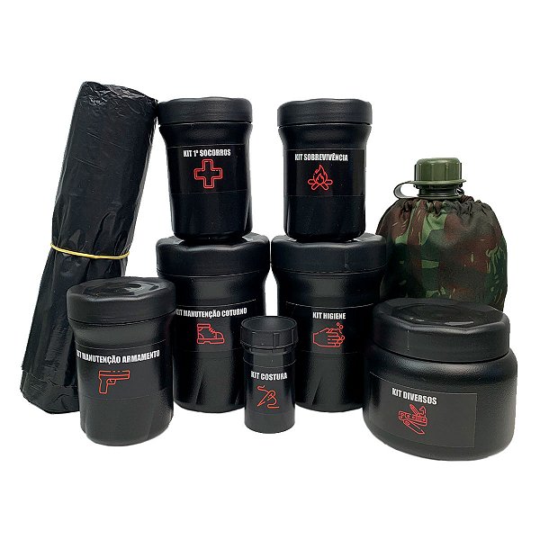 Kit Sobrevivência Use Militar