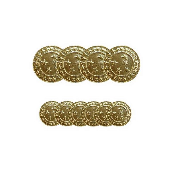 Kit Botão Dourado Exército Brasileiro