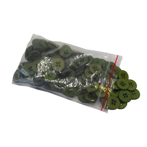 Grosa de Botão Grande Verde