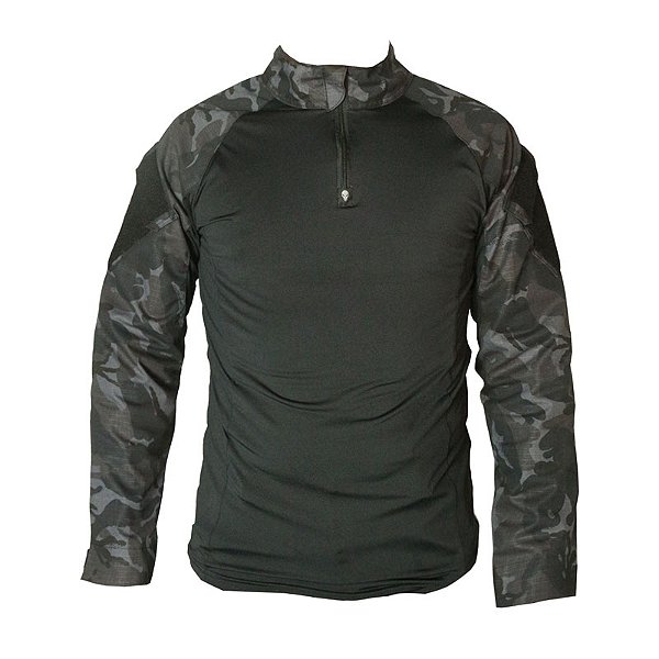 Combat Shirt Masculina Petróleo | Bravo
