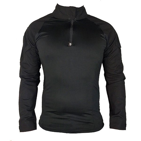 Combat Shirt Masculina Preto | Bravo