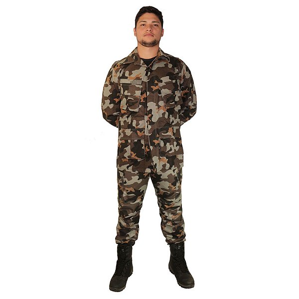 Farda Militar De Combate Cargo Camuflado Urbano