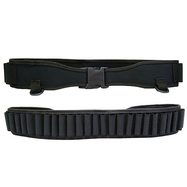 Cartucheira em Nylon Preto Cal: 32 a 40